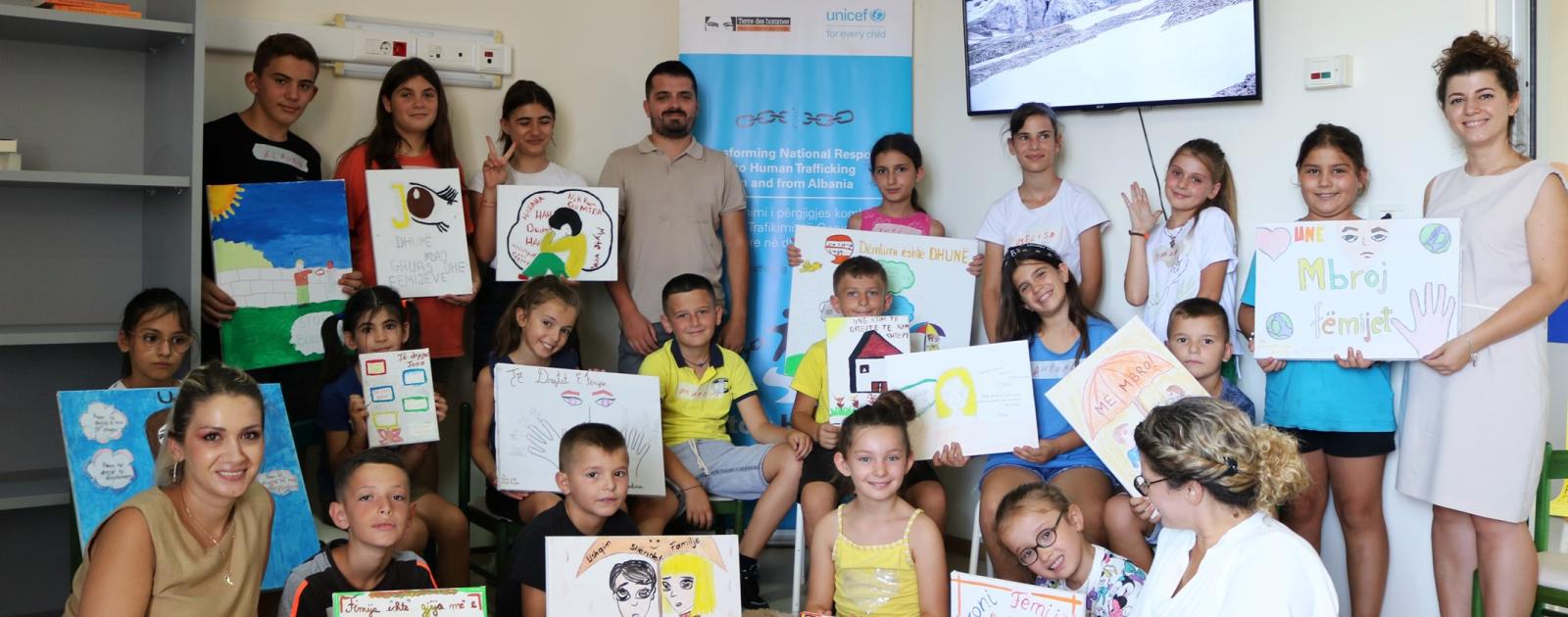 Children and Youth of Shkodra Break the Silence: Together Against Trafficking!