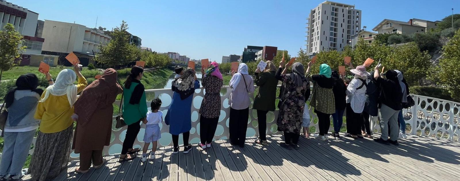 Gender-Based Violence Info Session with Afghan Mothers and Girls