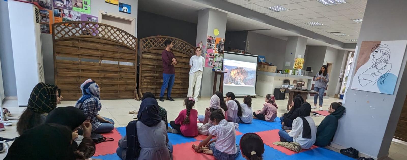 International Day of Girl Child, Awareness Session with Girls and Mothers: How to Navigate Safely on the Internet?