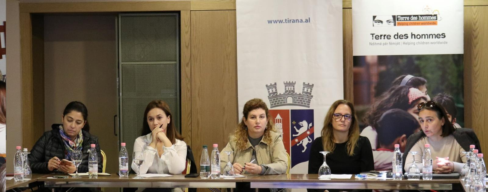 Children's Rights Week: Round Table on the Work Done by the Municipality of Tirana and Children's Protection Organizations