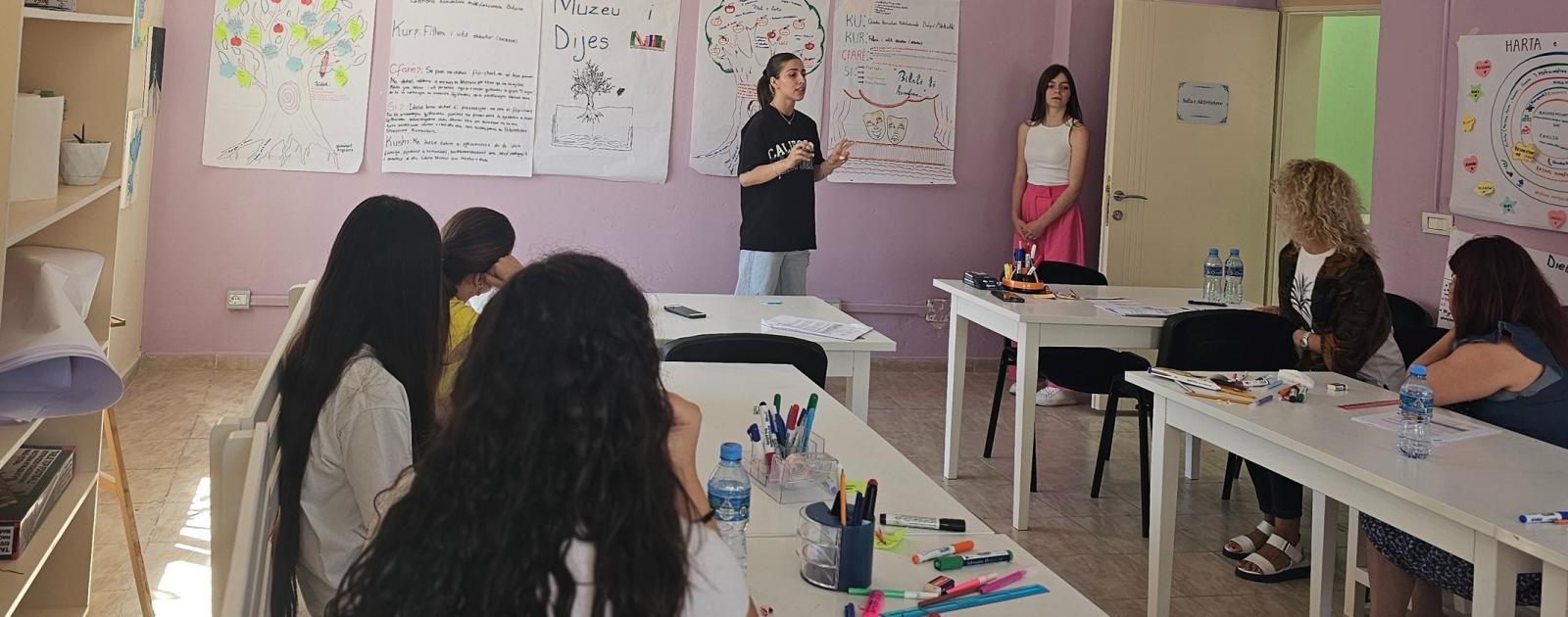 Empowering Youth through Art: How the 'You Create' Methodology Can Bring Positive Change in Bulqiza