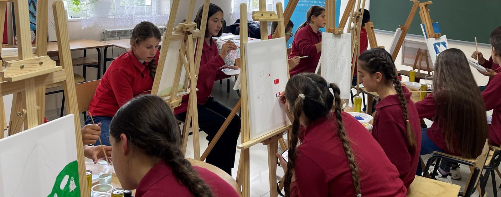 Time for ART: Empowering Children Through Creativity in Bulqizë!