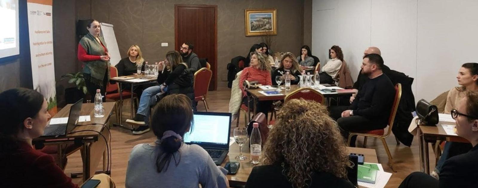 Capacity building of professionals in Tirana for Integrated and Sustainable Services.