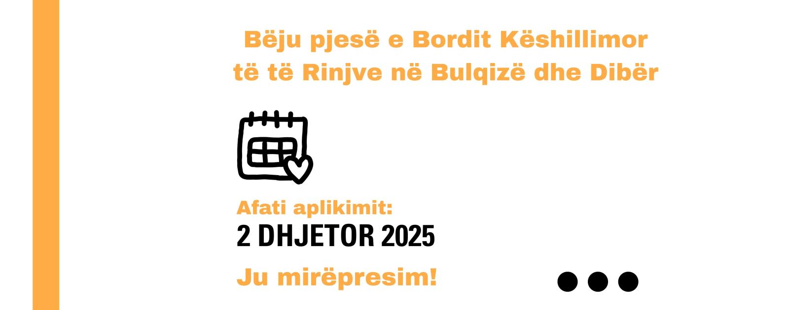 Thirrje për Aplikime: Bordi Këshillimor i të Rinjve