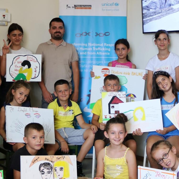 Children and Youth of Shkodra Break the Silence: Together Against Trafficking!