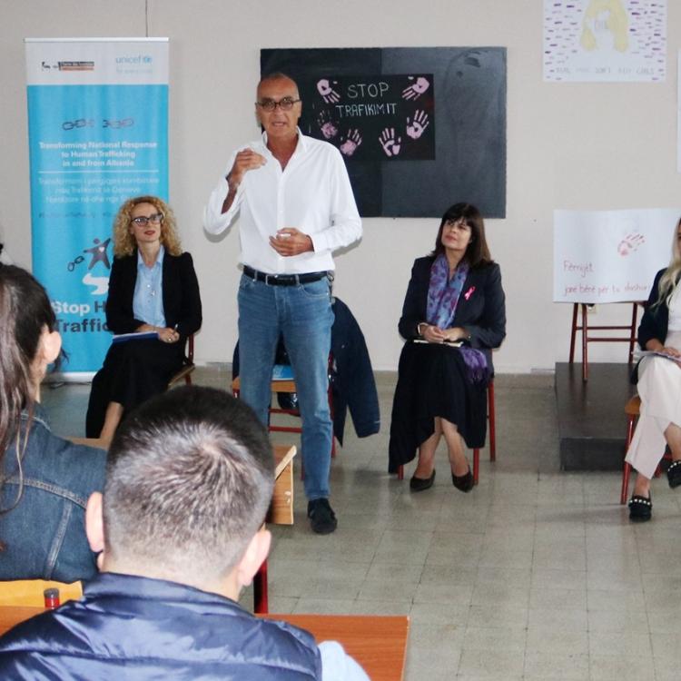 One Stop Center in Shkodra held an Info Session with students at the Social Work and Psychology Department in "Luigj Gurakuqi" University