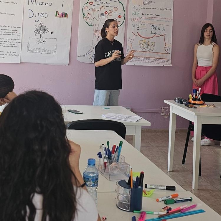 Empowering Youth through Art: How the 'You Create' Methodology Can Bring Positive Change in Bulqiza