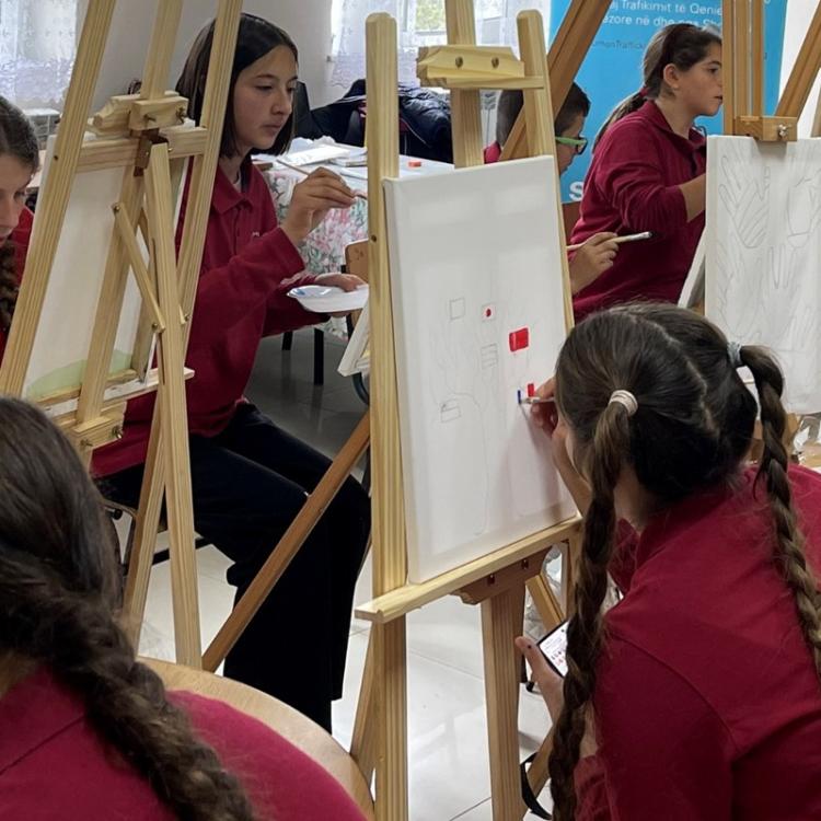 Time for ART: Empowering Children Through Creativity in Bulqizë!